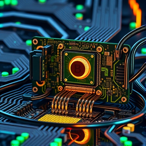 尼得科超眾的水冷散熱系統展示