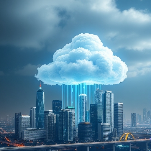 AI技術對能源需求的視覺化表示