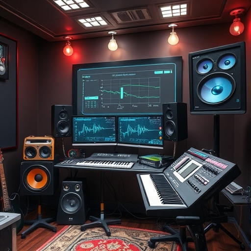 AI音樂創作工作室場景
