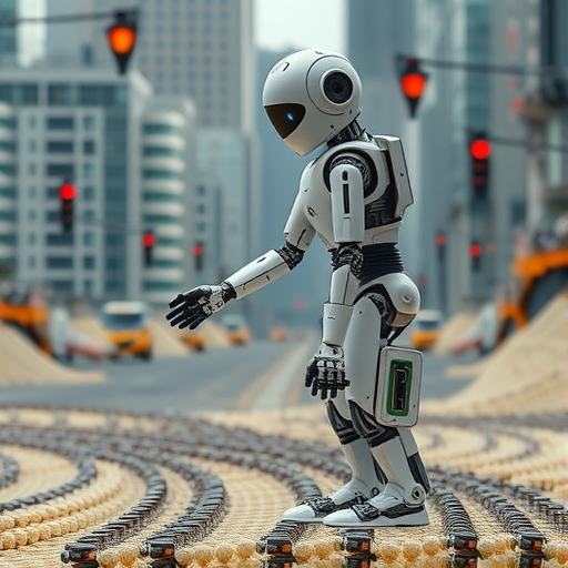 AI機器人協同工作於製造環境中