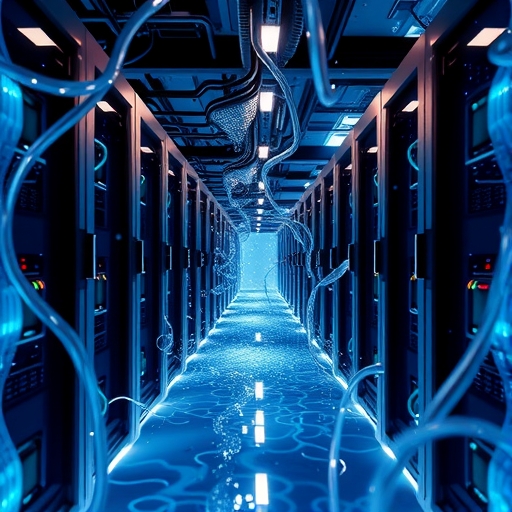 液冷包圍的AI伺服器