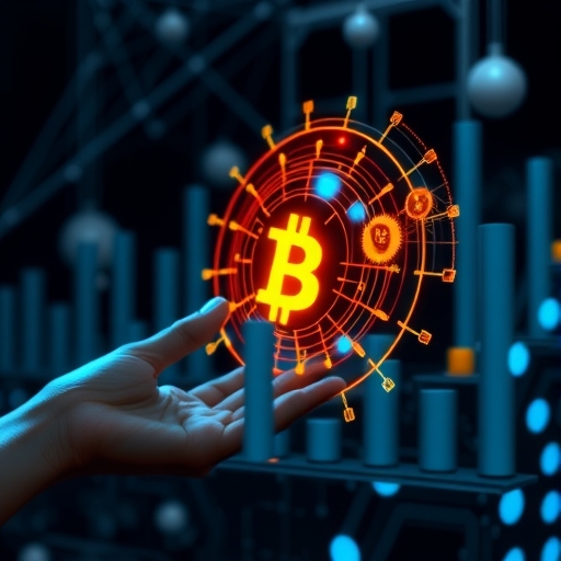 一位男子正在街頭交易股票