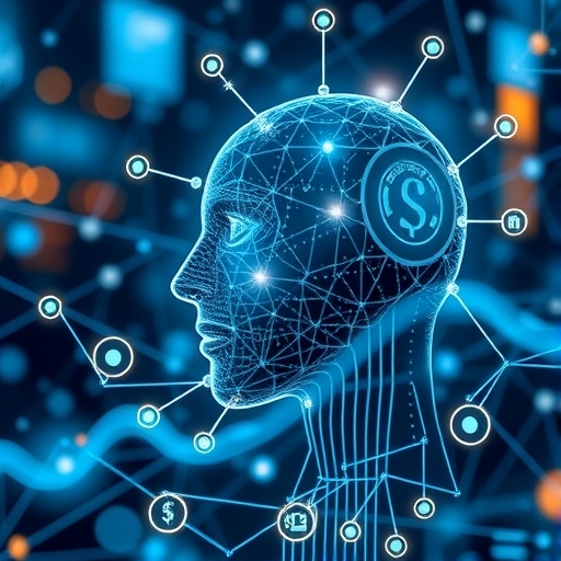 人工智慧正在分析金融數據