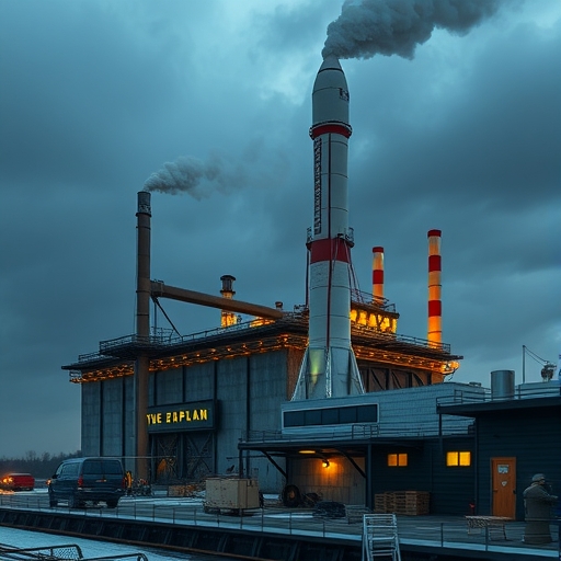 高產能固體火箭發動機新廠的外觀第四張