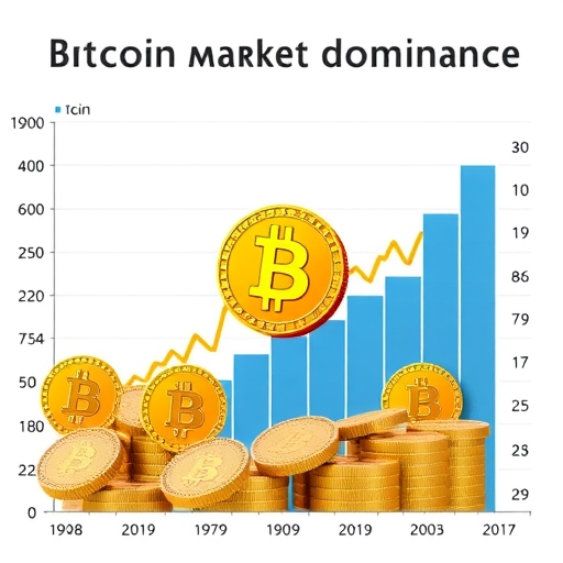 比特幣市值與白銀比較圖表