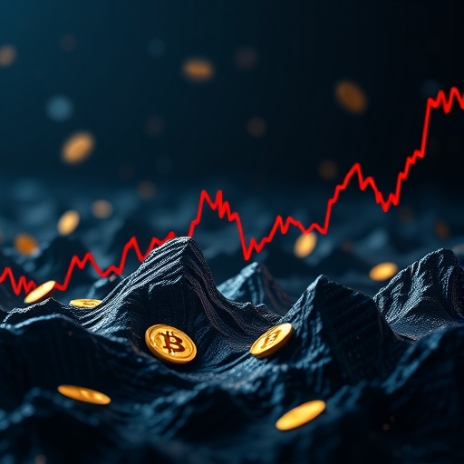 比特幣市場波動圖表