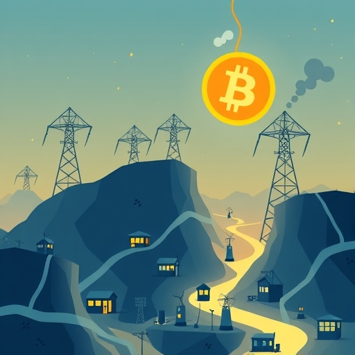 比特幣挖礦設施與能源消耗