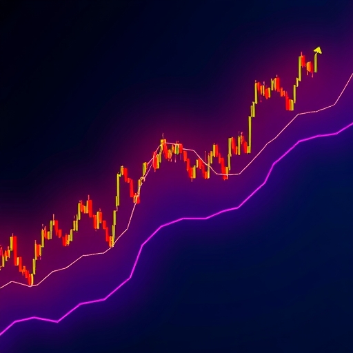 比特幣價格突破200週移動平均線的趨勢線