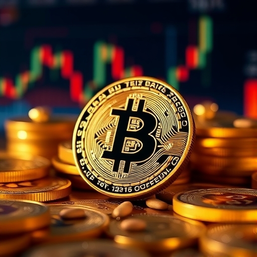 比特幣價格圖表急劇下滑