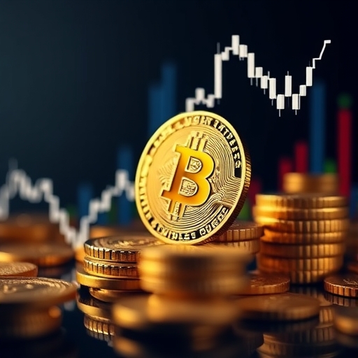 比特幣價格圖表呈下跌趨勢