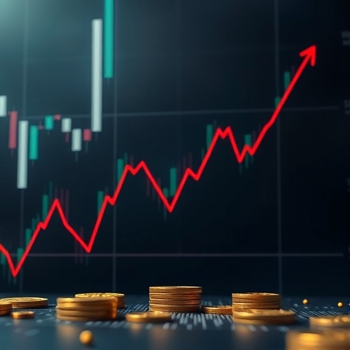 比特幣期貨交易圖表下跌