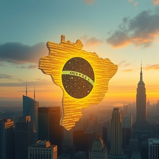 一位男子正在街頭交易股票