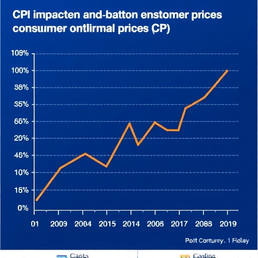 消費者物價指數 (CPI) 對消費者價格的影響圖表