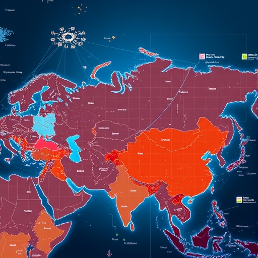 中亞歐的科技景觀