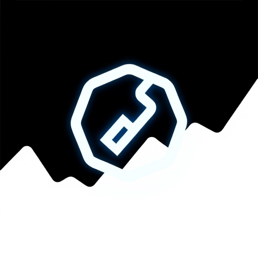 Chainlink logo on a rising graph