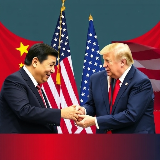 中美高層會議場景