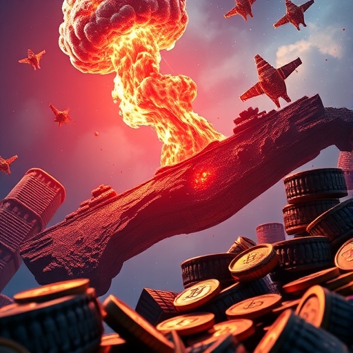 加密貨幣市場爆炸性增長的圖表