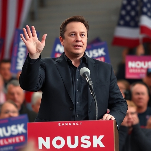 埃隆·馬斯克在政治集會上的致詞