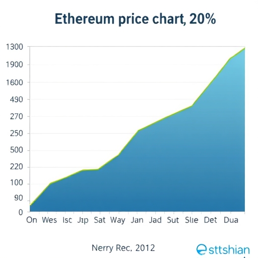 以太幣價格上升趨勢圖