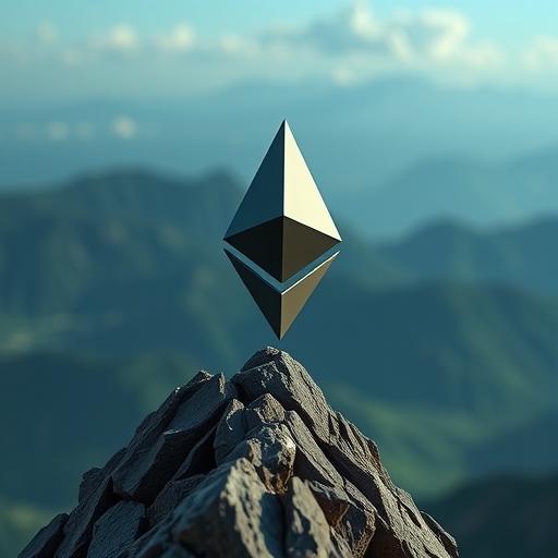 以太坊價格持續上升的圖表