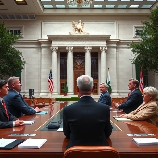 聯準會會議討論場景