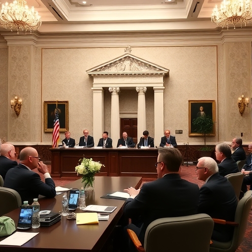 聯準會高層討論場景