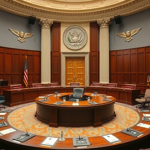 聯準會會議室內部