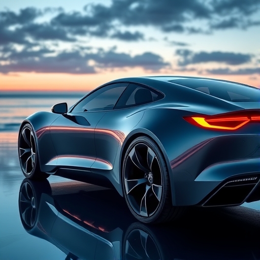 Fisker Ocean電動車展示於展廳