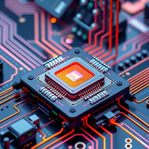 未來感的半導體製造設施