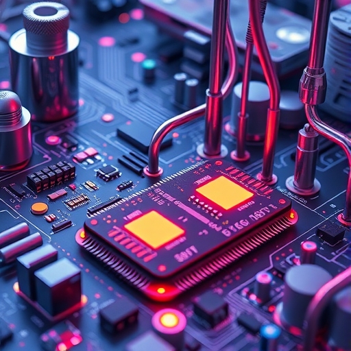 未來感的半導體製造設施