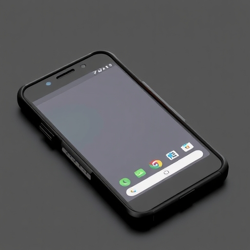 一個裝有保護套的 Google Pixel 裝置