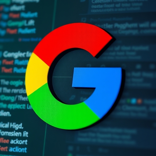 數位環境中的Google標誌