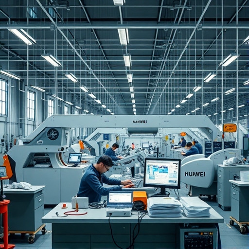 華為工廠生產過程