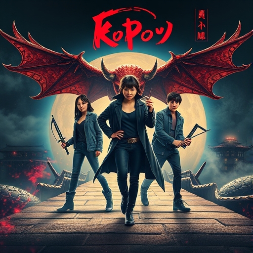 《KPop Demon Hunters》電影海報