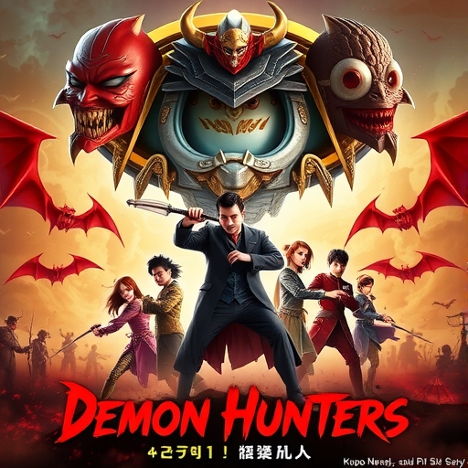 《KPop Demon Hunters》電影海報