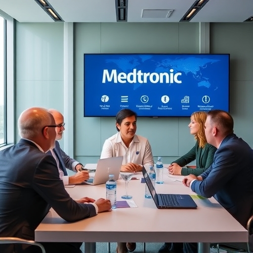 董事會成員在會議中討論