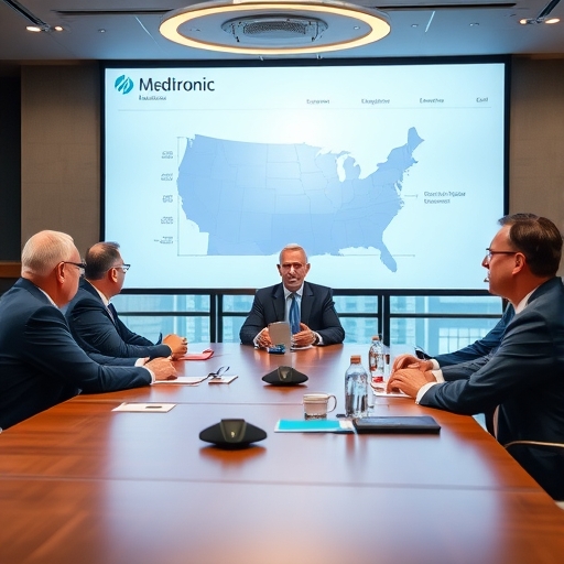 董事會成員在業務規劃會議中討論