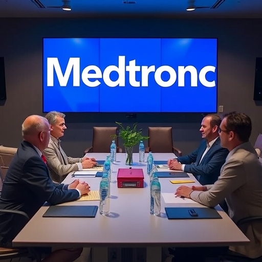 董事會成員在營運策略會議中討論