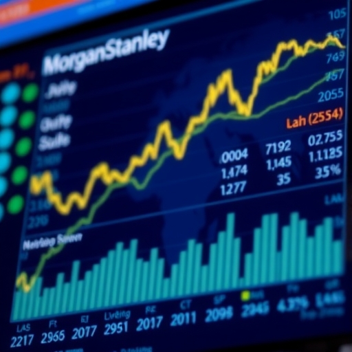 摩根士丹利的財務分析圖表