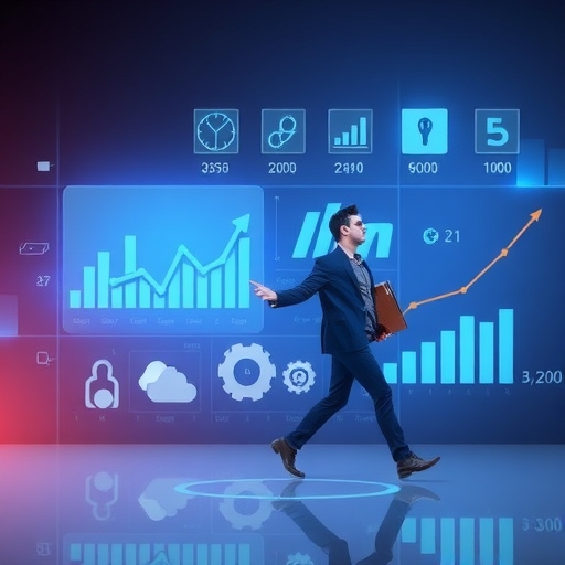 另一位人正在移動數位資產