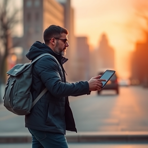 一位人正在移動數位資產