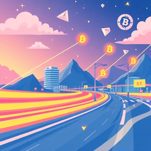 Solana 區塊鏈速度示意圖