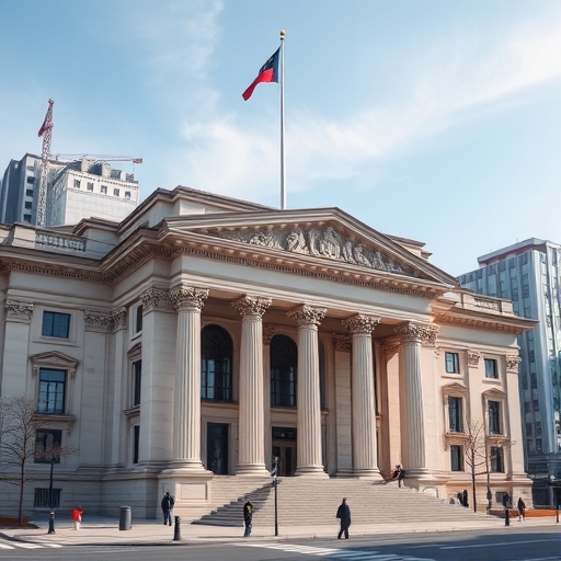 南韓中央銀行大樓內部