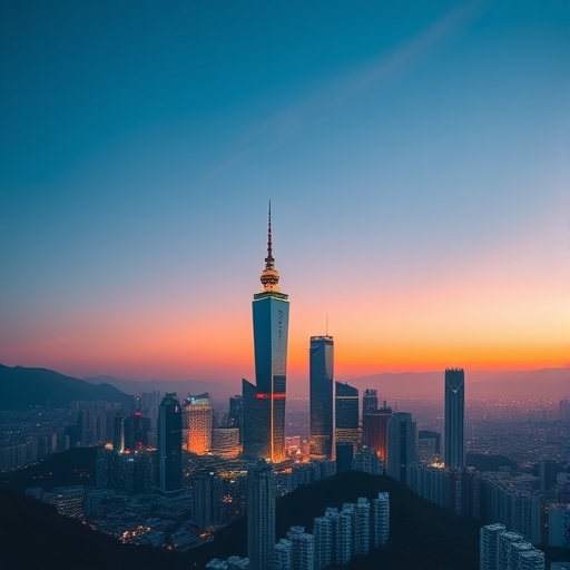 台北市天際線，隨著生活成本上升