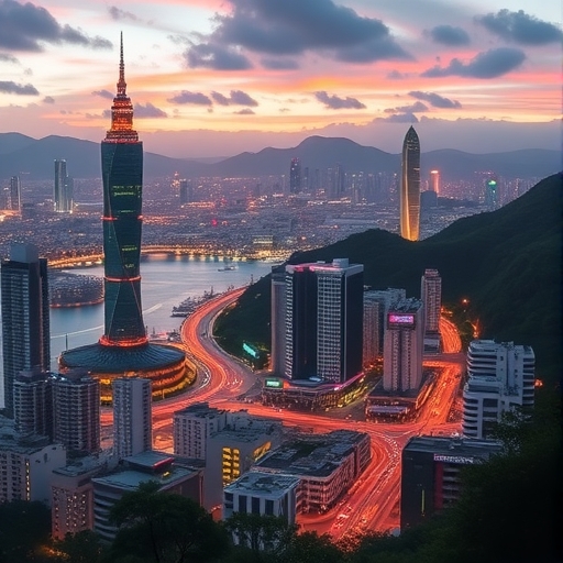 台灣AI發展策略示意圖