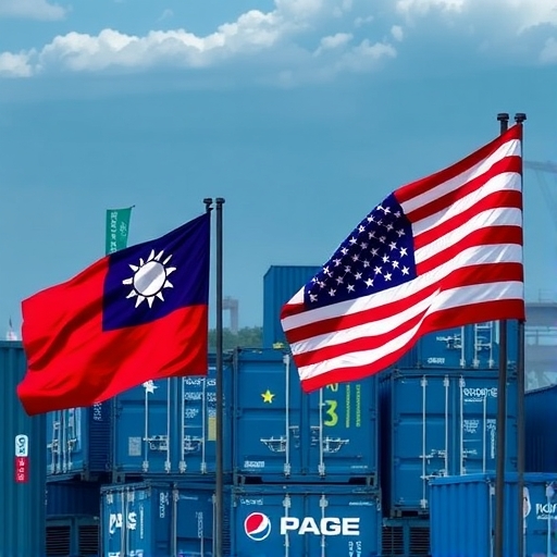 商務人士討論台美貿易協議細節