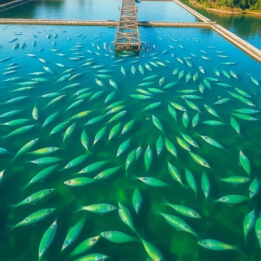 台灣稻米田的全景