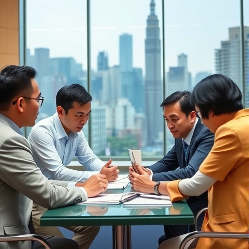 台灣商業領袖討論策略