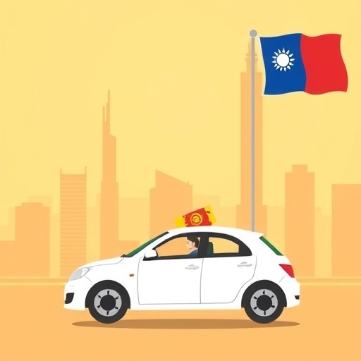 台灣汽機車稅政策討論的視覺圖像