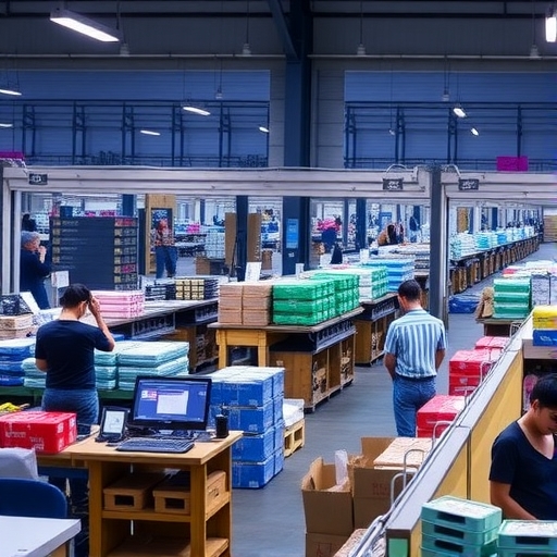 台積電在美國設廠的生產線